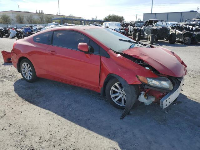 2HGFG3B04CH526279 - 2012 HONDA CIVIC EXL წითელი ფოტო 4