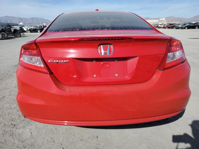 2HGFG3B04CH526279 - 2012 HONDA CIVIC EXL წითელი ფოტო 6