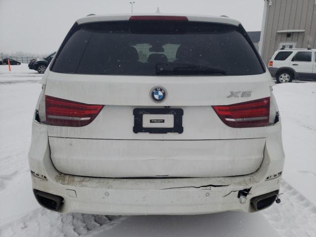 5UXKR0C36H0X78236 - 2017 BMW X5 XDRIVE35I WHITE photo 6