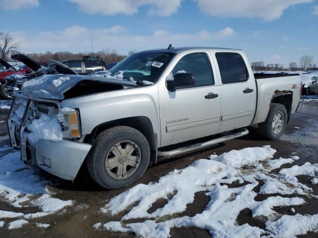 3GCRKSE35AG199964 - 2010 CHEVROLET SILVERADO K1500 LT SILVER photo 1