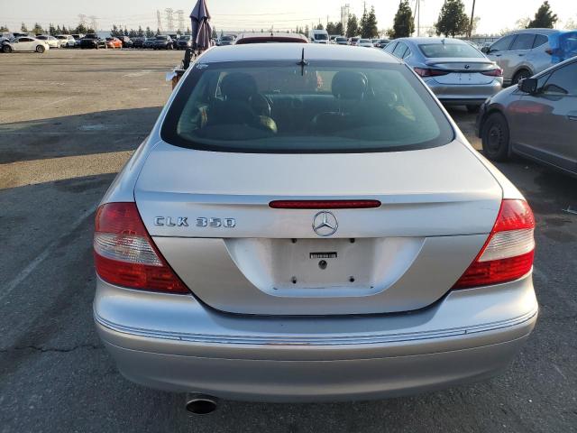 WDBTJ56J16F176289 - 2006 MERCEDES-BENZ CLK 350 SILVER photo 6