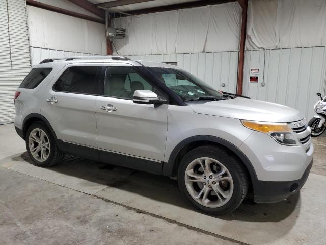 1FM5K7F87DGC31153 - 2013 FORD EXPLORER LIMITED SILVER photo 4