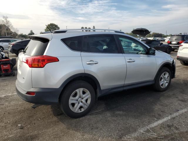 2T3ZFREV1EW076960 - 2014 TOYOTA RAV4 LE SILVER photo 3