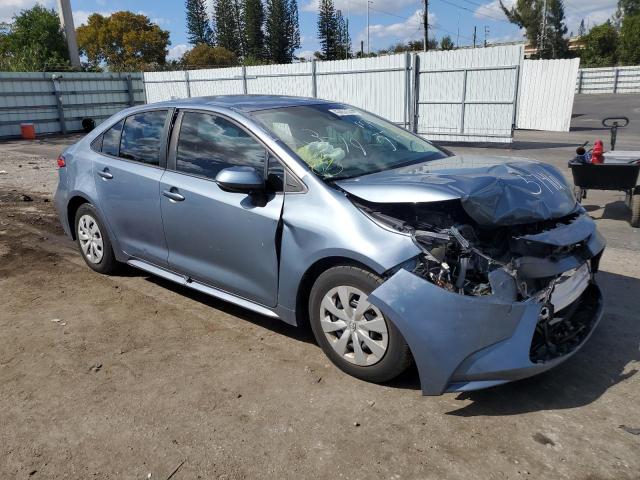 5YFDPMAE5MP165746 - 2021 TOYOTA COROLLA L CHARCOAL photo 4