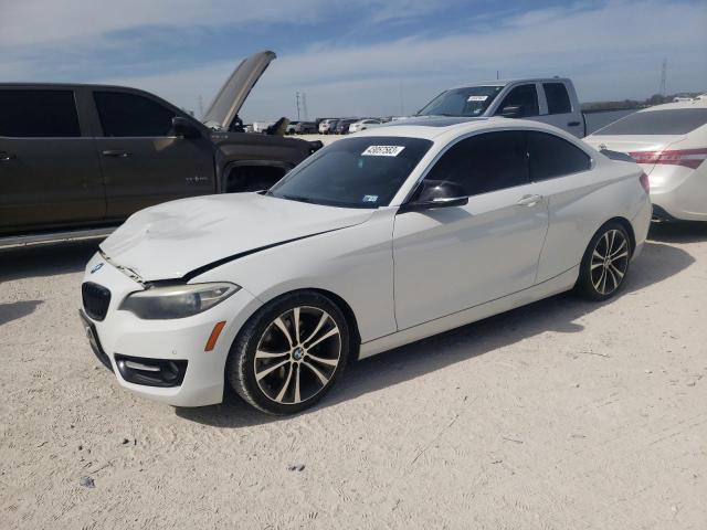 WBA1F5C54EVV99581 - 2014 BMW 228 I WHITE photo 1