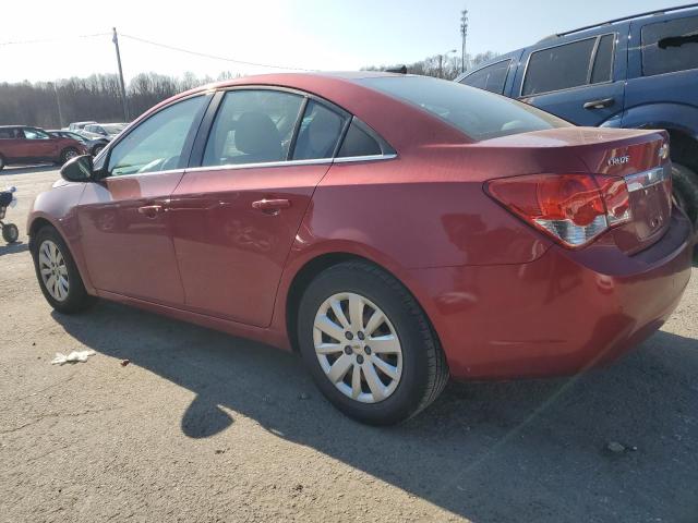 1G1PF5S9XB7148438 - 2011 CHEVROLET CRUZE LT RED photo 2