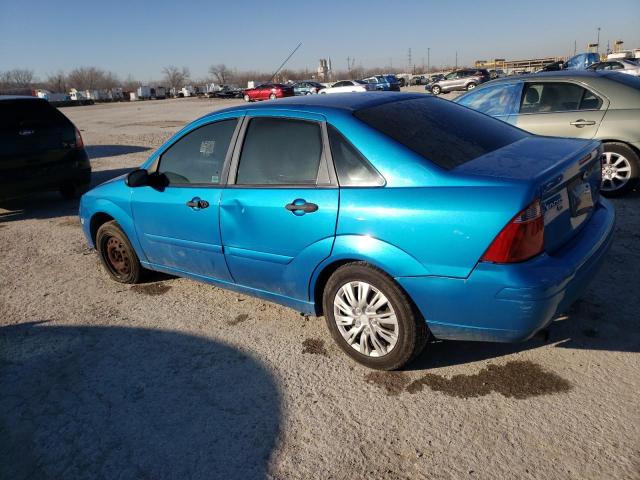 1FAFP34NX7W319545 - 2007 FORD FOCUS ZX4 BLUE photo 2