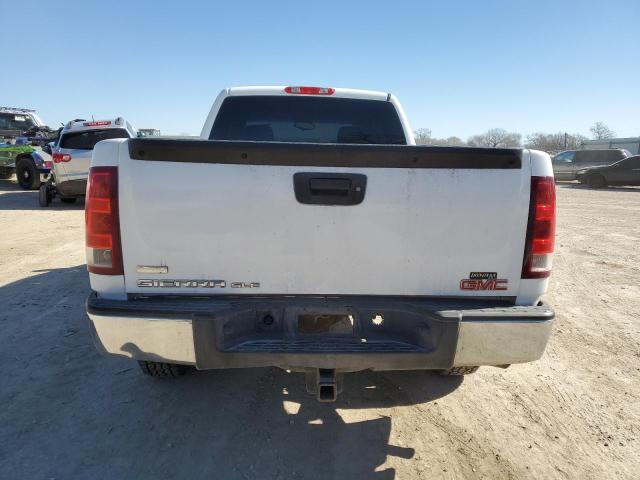 1GTR2VE34BZ387023 - 2011 GMC SIERRA K1500 SLE WHITE photo 6