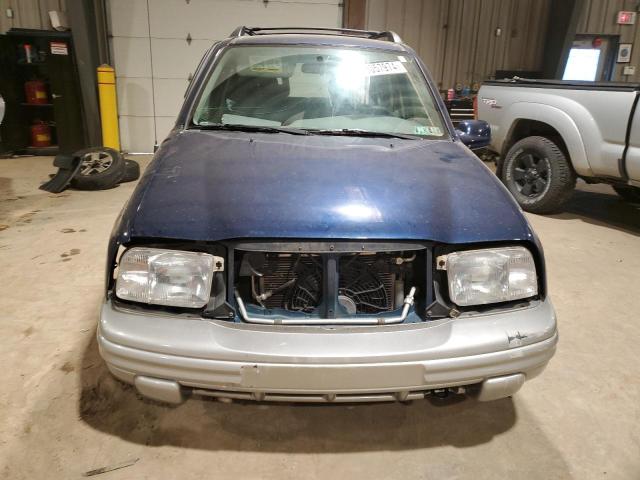 2CNBJ634026935161 - 2002 CHEVROLET TRACKER LT BLUE photo 5