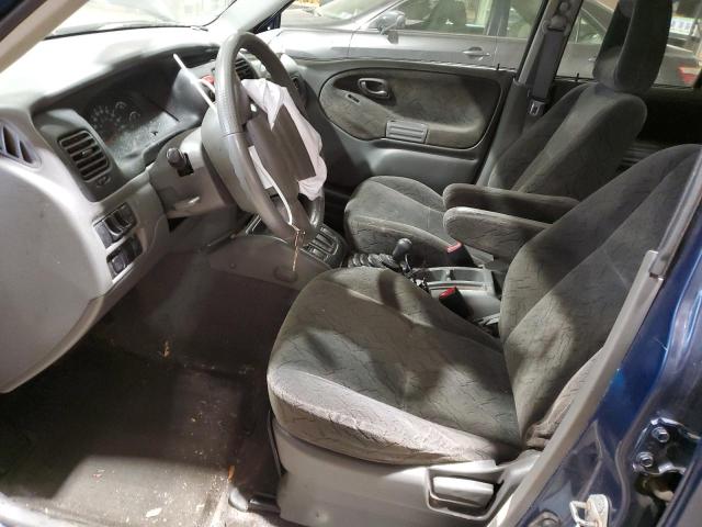 2CNBJ634026935161 - 2002 CHEVROLET TRACKER LT BLUE photo 7