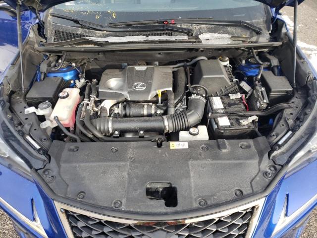 JTJBARBZ6J2178391 - 2018 LEXUS NX 300 BASE Niebieski zdjęcie 12