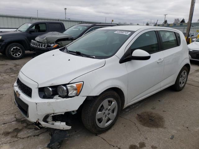 1G1JA6SG6G4184578 - 2016 CHEVROLET SONIC LS თეთრი ფოტო 1