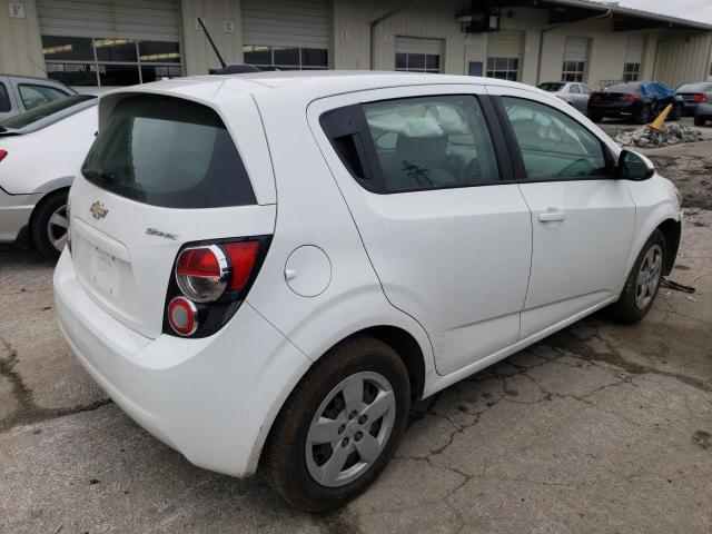1G1JA6SG6G4184578 - 2016 CHEVROLET SONIC LS თეთრი ფოტო 3