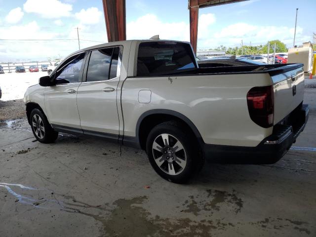 5FPYK2F65HB006515 - 2017 HONDA RIDGELINE RTL WHITE photo 2