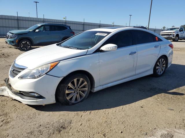 5NPEC4AB6EH899798 - 2014 HYUNDAI SONATA SE WHITE photo 1