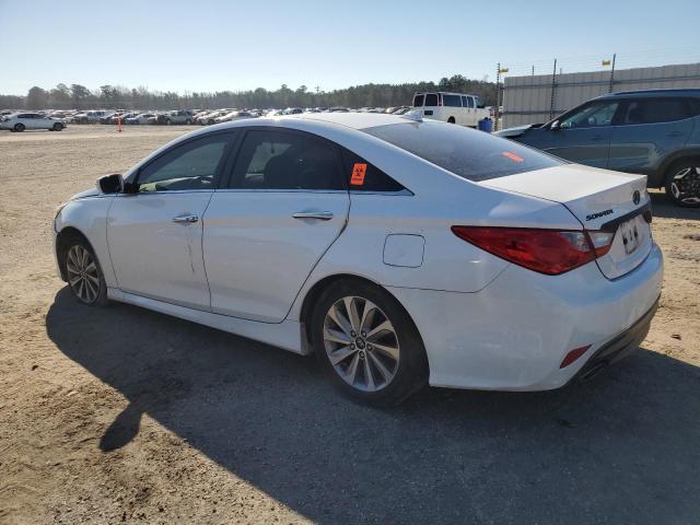 5NPEC4AB6EH899798 - 2014 HYUNDAI SONATA SE WHITE photo 2