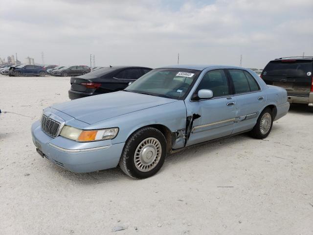 2MEFM74W2XX674151 - 1999 MERCURY GRAND MARQ BLUE photo 1