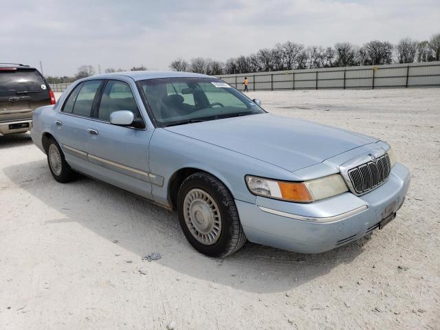 2MEFM74W2XX674151 - 1999 MERCURY GRAND MARQ BLUE photo 4