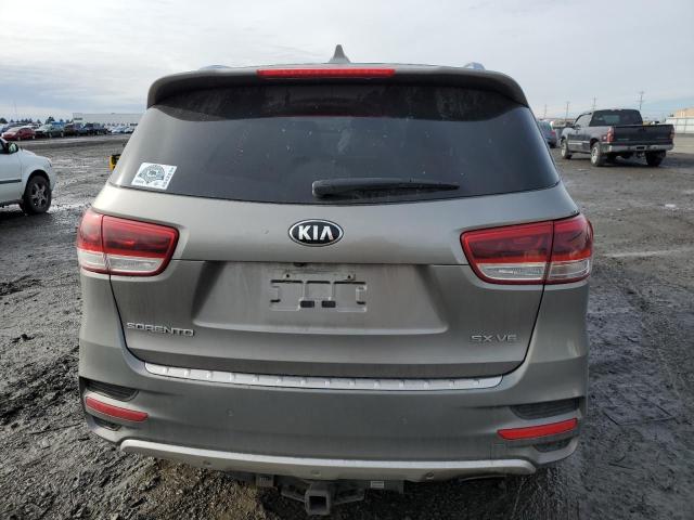 5XYPKDA58GG006272 - 2016 KIA SORENTO SX SILVER photo 6