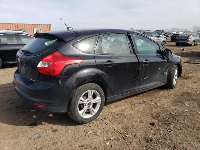 1FADP3K22DL262299 - 2013 FORD FOCUS SE BLACK photo 3