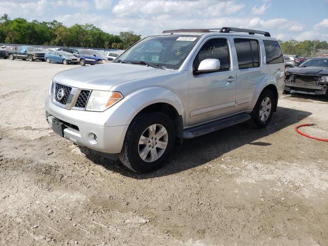 5N1AR18W45C747661 - 2005 NISSAN PATHFINDER LE ვერცხლისფერი ფოტო 1