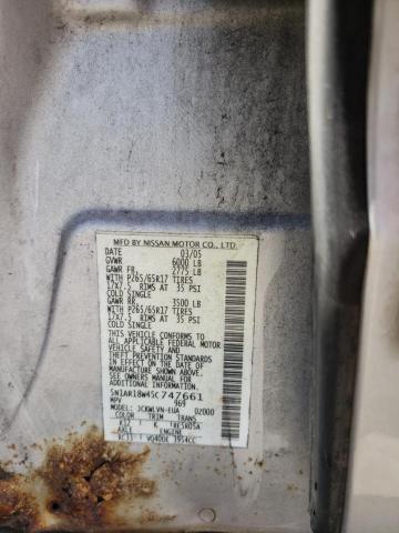 5N1AR18W45C747661 - 2005 NISSAN PATHFINDER LE ვერცხლისფერი ფოტო 14