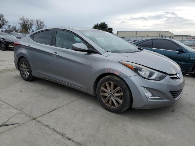 KMHDH4AE9FU348453 - 2015 HYUNDAI ELANTRA SE SILVER photo 4