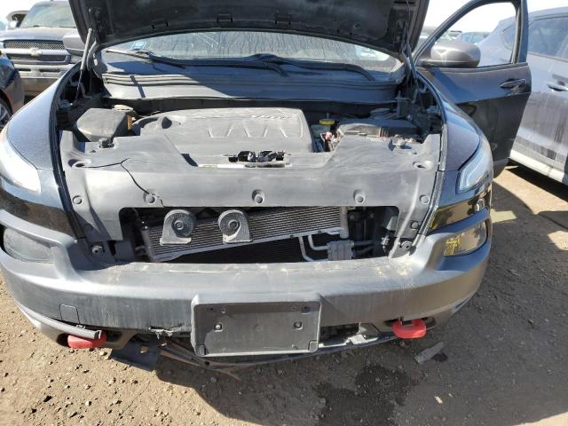 1C4PJMBS6GW277552 - 2016 JEEP CHEROKEE TRAILHAWK BLACK photo 12