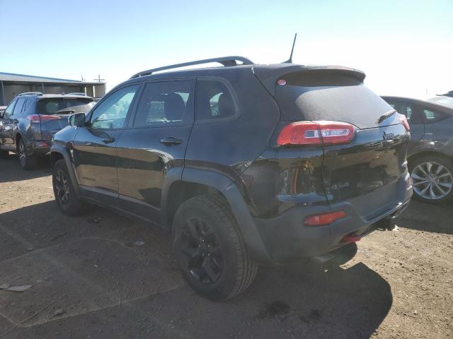 1C4PJMBS6GW277552 - 2016 JEEP CHEROKEE TRAILHAWK BLACK photo 2