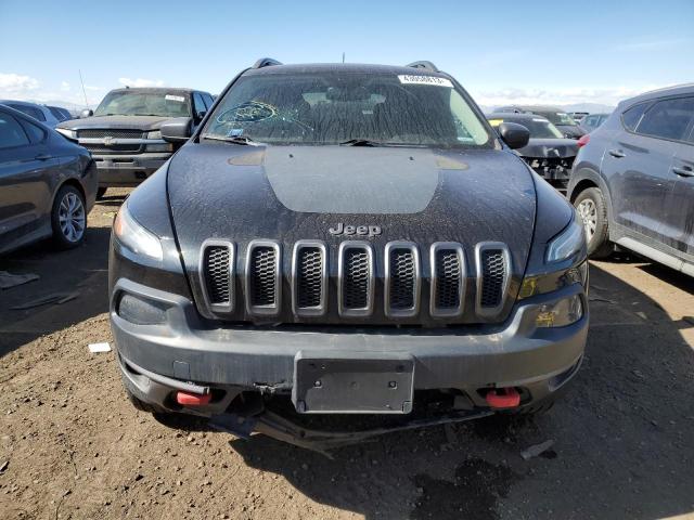 1C4PJMBS6GW277552 - 2016 JEEP CHEROKEE TRAILHAWK BLACK photo 5