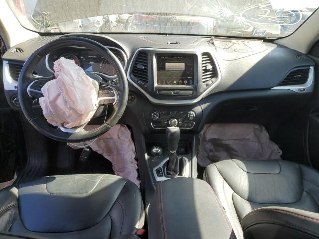 1C4PJMBS6GW277552 - 2016 JEEP CHEROKEE TRAILHAWK BLACK photo 8