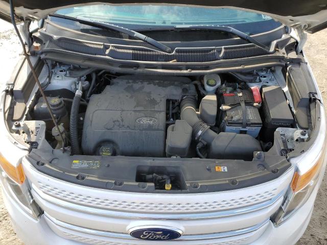 1FMHK7F83CGA99469 - 2012 FORD EXPLORER LIMITED WHITE photo 12