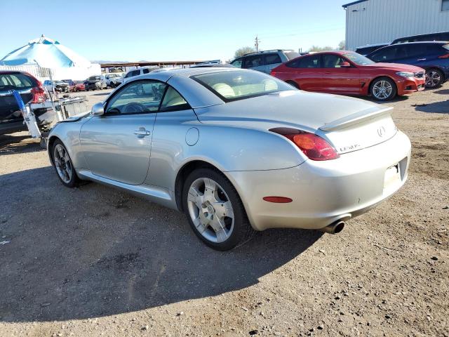 JTHFN48Y650065048 - 2005 LEXUS SC 430 SILVER photo 2