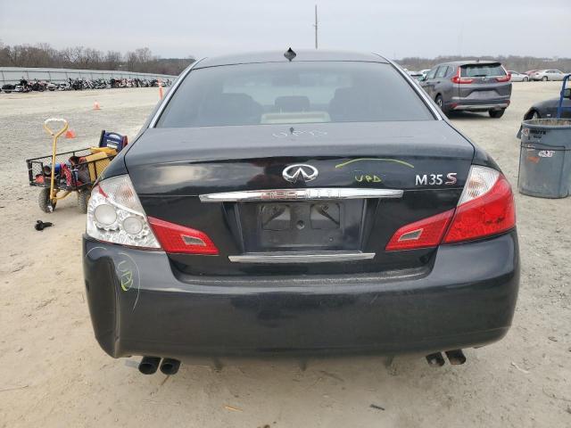 JNKAY01E68M605845 - 2008 INFINITI M35 BASE BLACK photo 6