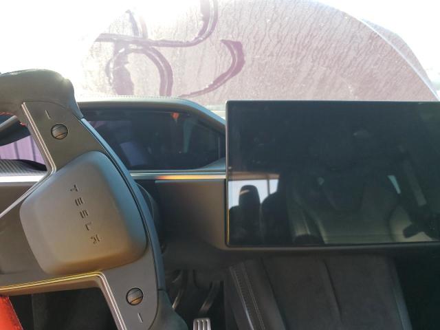 7SAXCBE61PF376574 - 2023 TESLA MODEL X 红色 照片 9