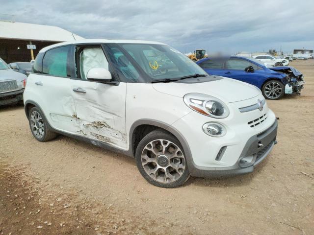 ZFBCFADH7EZ009754 - 2014 FIAT 500L TREKKING WHITE photo 4