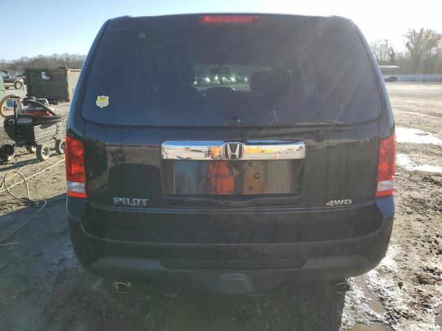 5FNYF4H58FB066282 - 2015 HONDA PILOT EXL BLACK photo 6