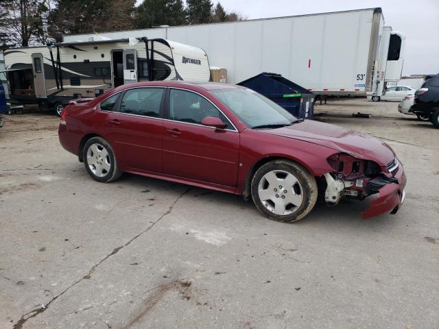 2G1WV58K681328059 - 2008 CHEVROLET IMPALA 50TH ANNIVERSARY MAROON photo 4