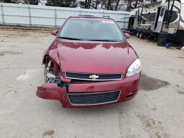 2G1WV58K681328059 - 2008 CHEVROLET IMPALA 50TH ANNIVERSARY MAROON photo 5