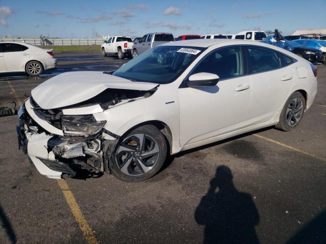 19XZE4F54NE011214 - 2022 HONDA INSIGHT EX WHITE photo 1