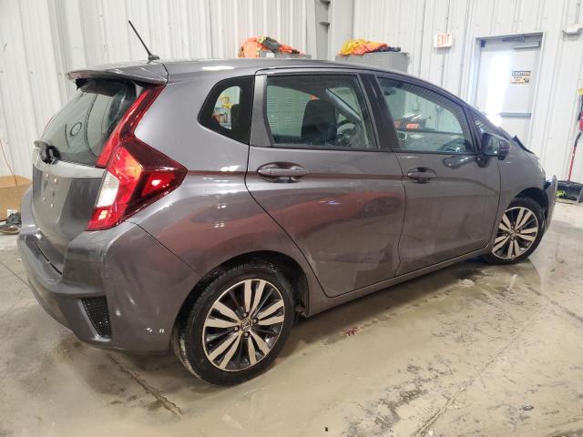 3HGGK5H8XFM732143 - 2015 HONDA FIT EX GRAY photo 3