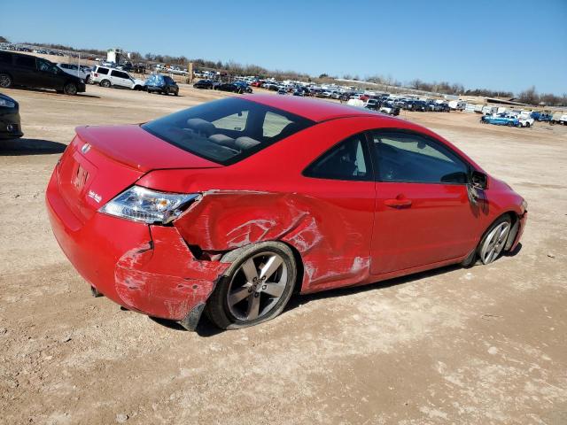 2HGFG11838H541679 - 2008 HONDA CIVIC EX RED photo 3