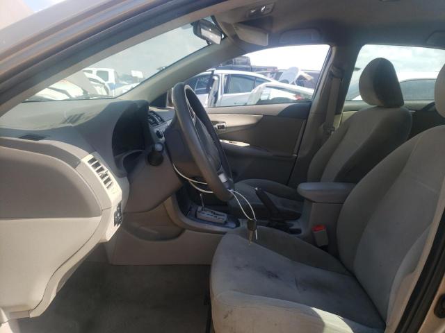 1NXBU4EE1AZ201226 - 2010 TOYOTA COROLLA BASE GOLD photo 7
