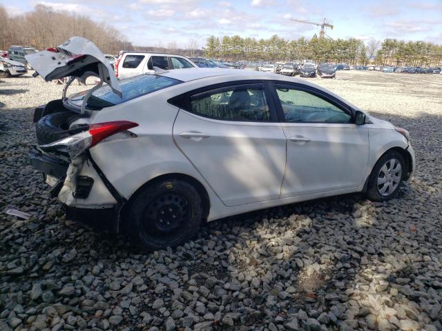 5NPDH4AE5DH214891 - 2013 HYUNDAI ELANTRA GLS WHITE photo 3