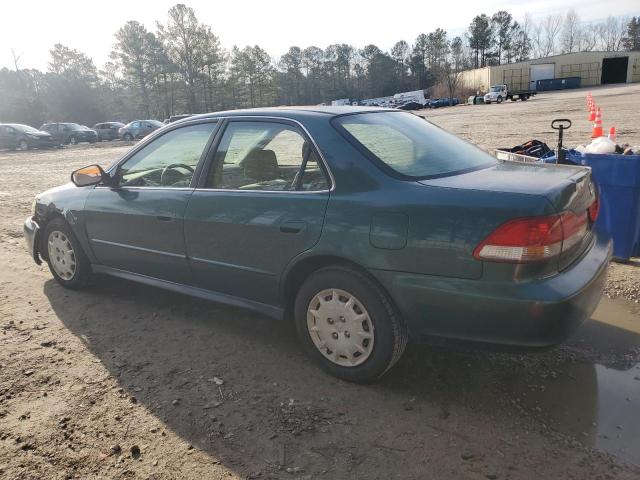 JHMCG56442C030456 - 2002 HONDA ACCORD LX GREEN photo 2