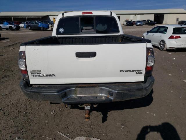 3TMJU4GN7DM141314 - 2013 TOYOTA TACOMA DOUBLE CAB PRERUNNER WHITE photo 6