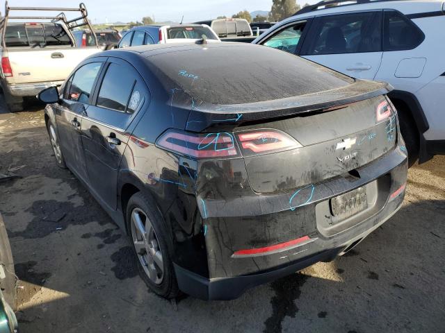 1G1RH6E47DU130640 - 2013 CHEVROLET VOLT BLACK photo 2