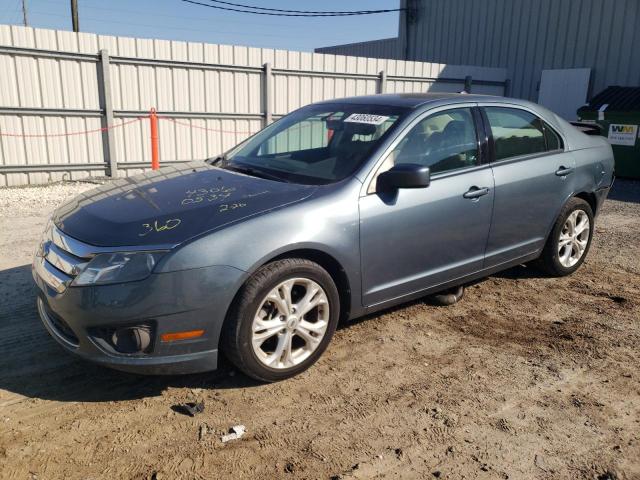 3FAHP0HAXCR360205 - 2012 FORD FUSION SE BLUE photo 1