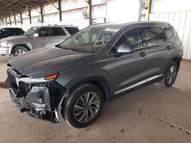 5NMS33AD3KH045682 - 2019 HYUNDAI SANTA FE SEL CHARCOAL photo 1