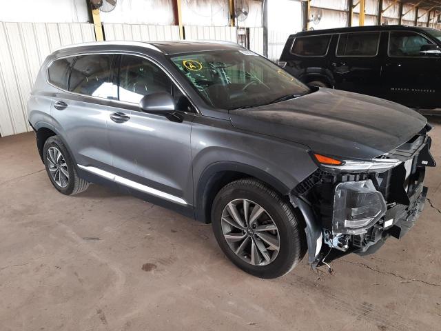 5NMS33AD3KH045682 - 2019 HYUNDAI SANTA FE SEL CHARCOAL photo 4